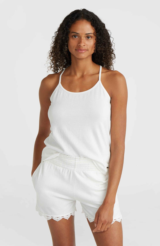 Essentials Ava Smocked short | Snow White