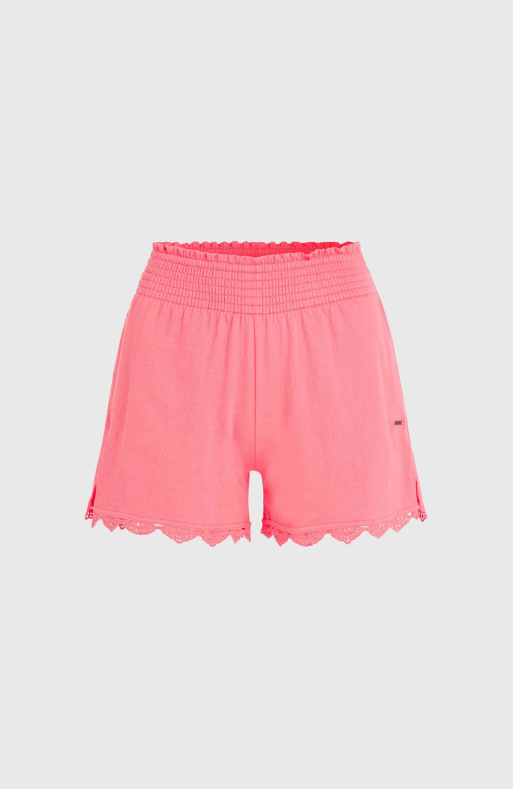 Essentials Ava Smocked short | Perfectly Pink