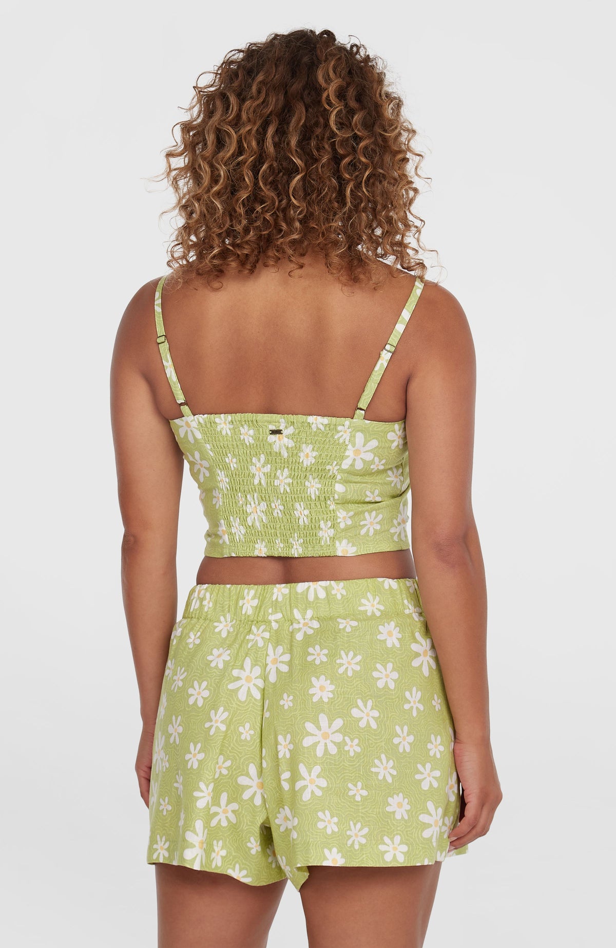 Beach Vintage short | Green Daisyline