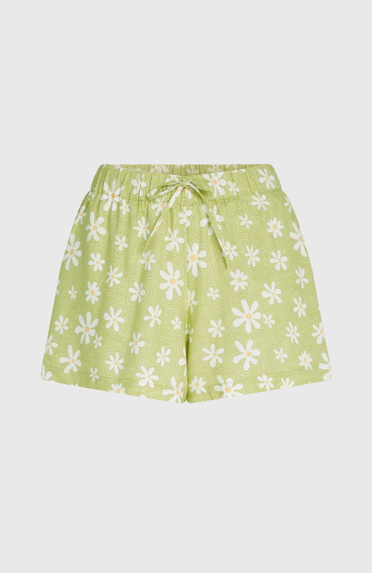Beach Vintage short | Green Daisyline