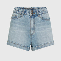 Tasia Paperbag short | Denim Blue