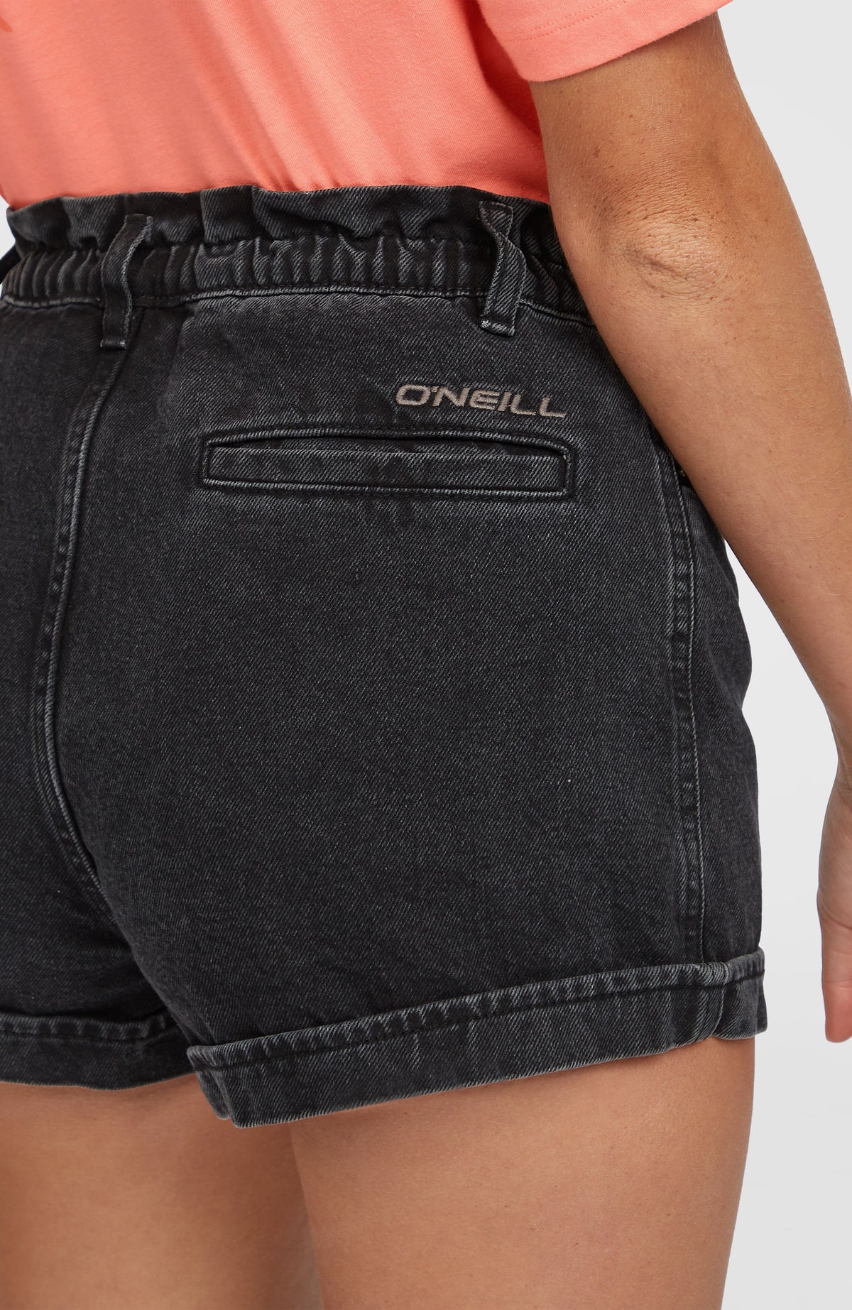 Tasia Paperbag short | Black Out