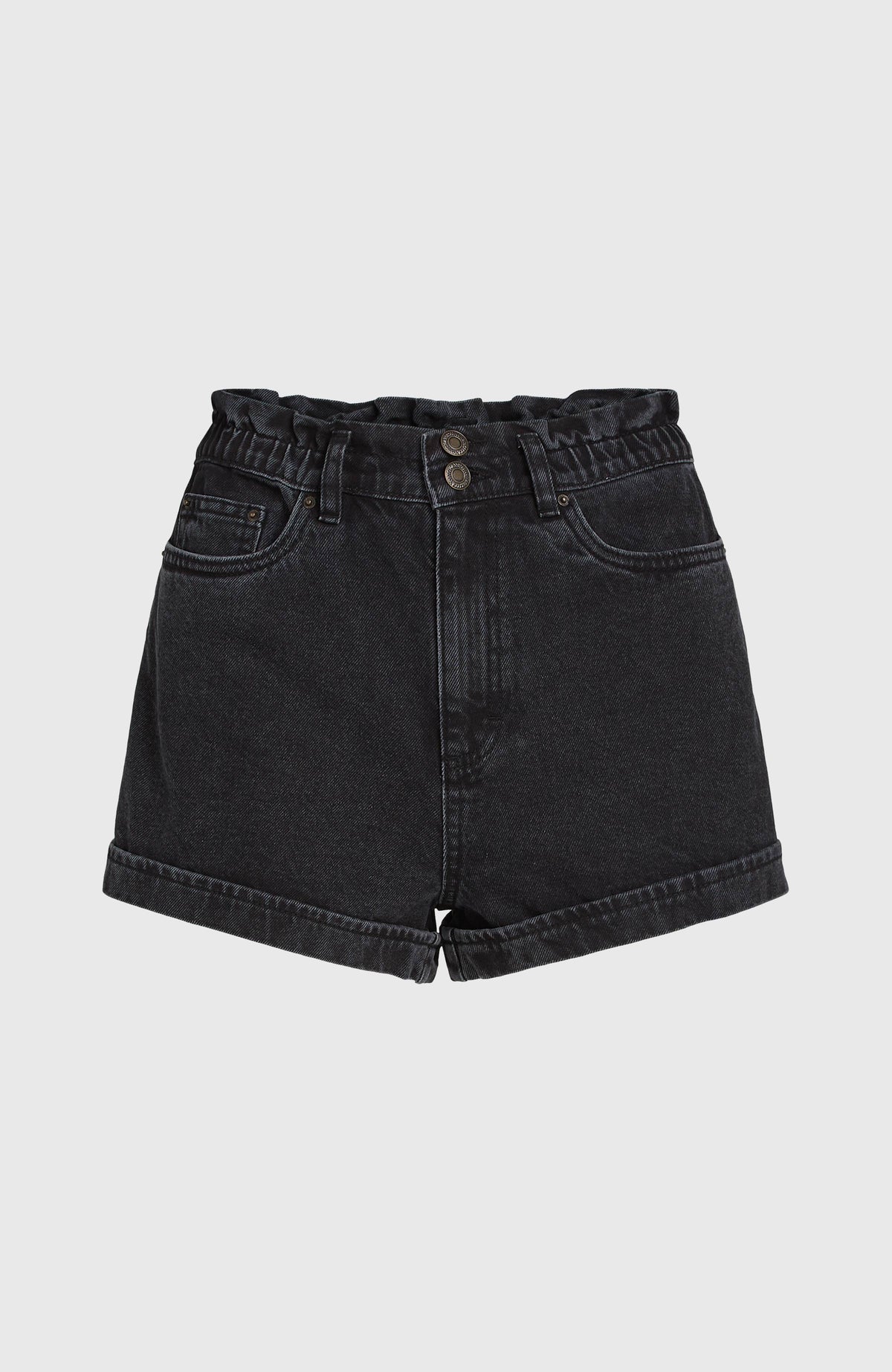 Tasia Paperbag short | Black Out