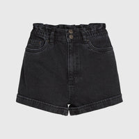 Tasia Paperbag short | Black Out
