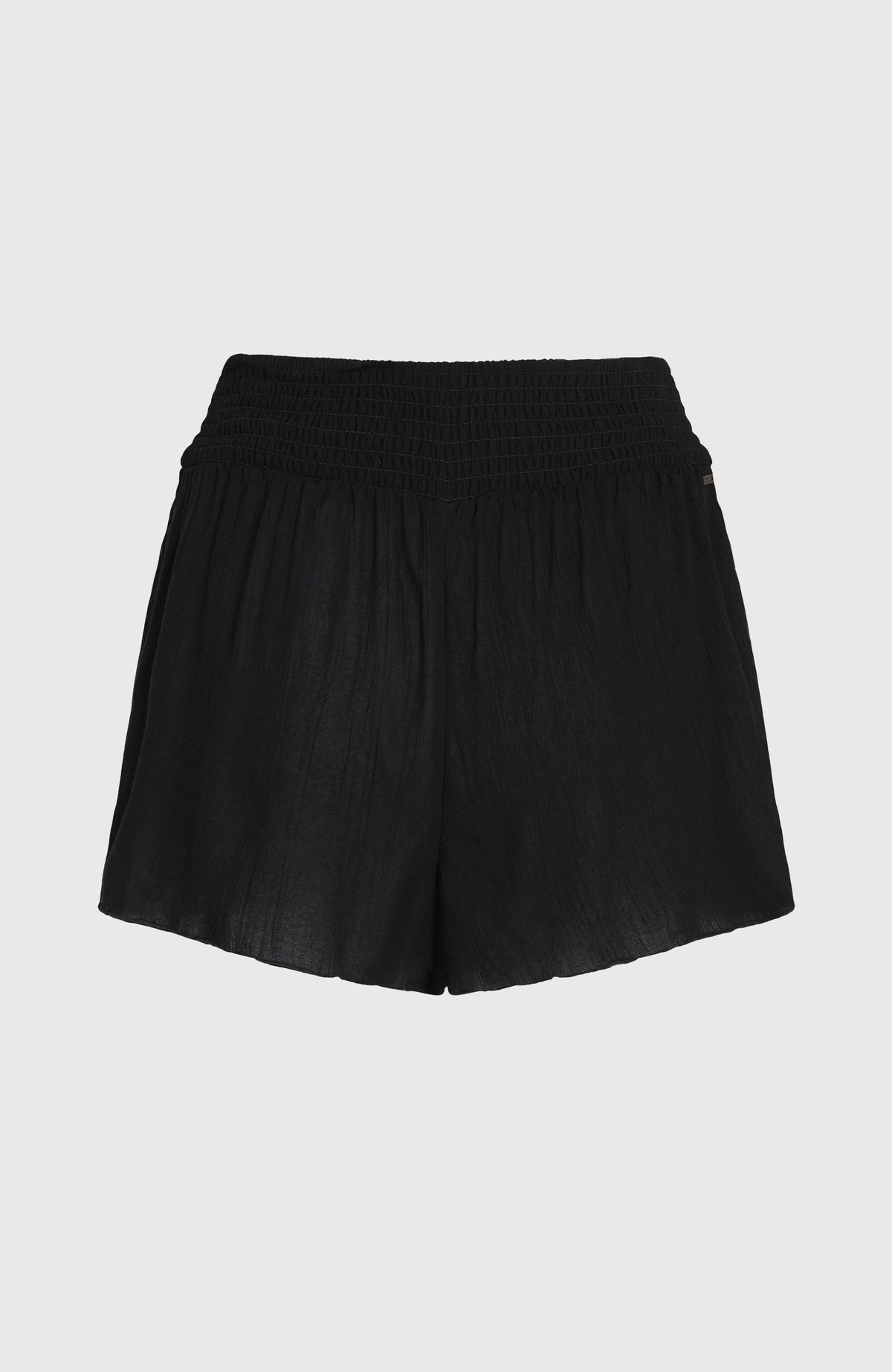 Johnny Smocked Waist short | Black Out