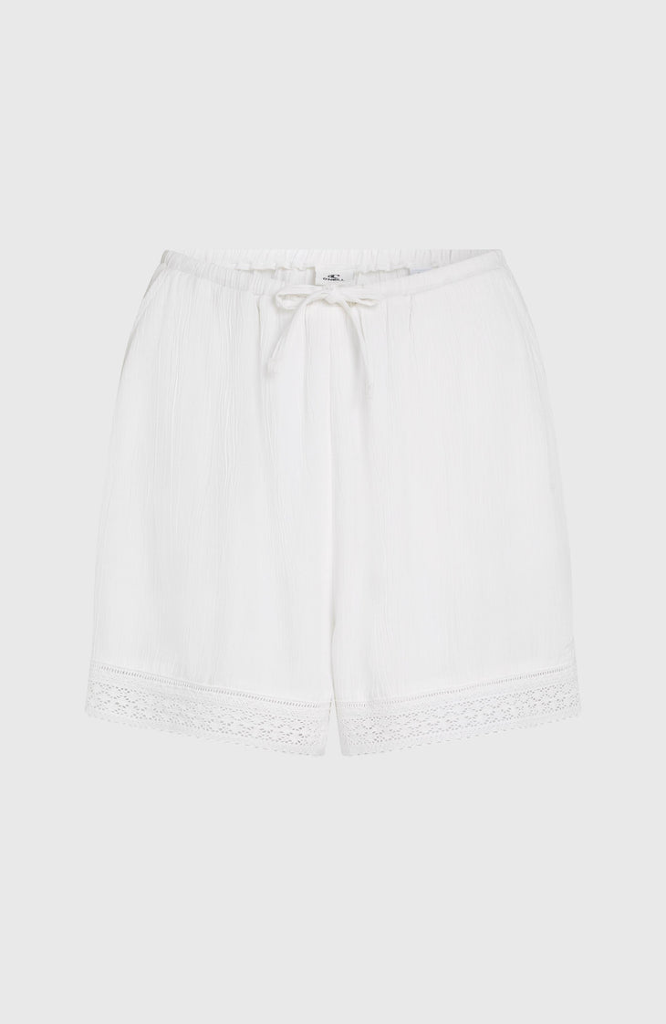 Essentials Embroidery short | Snow White