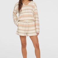 Bavaro short | White Bavarro Stripe