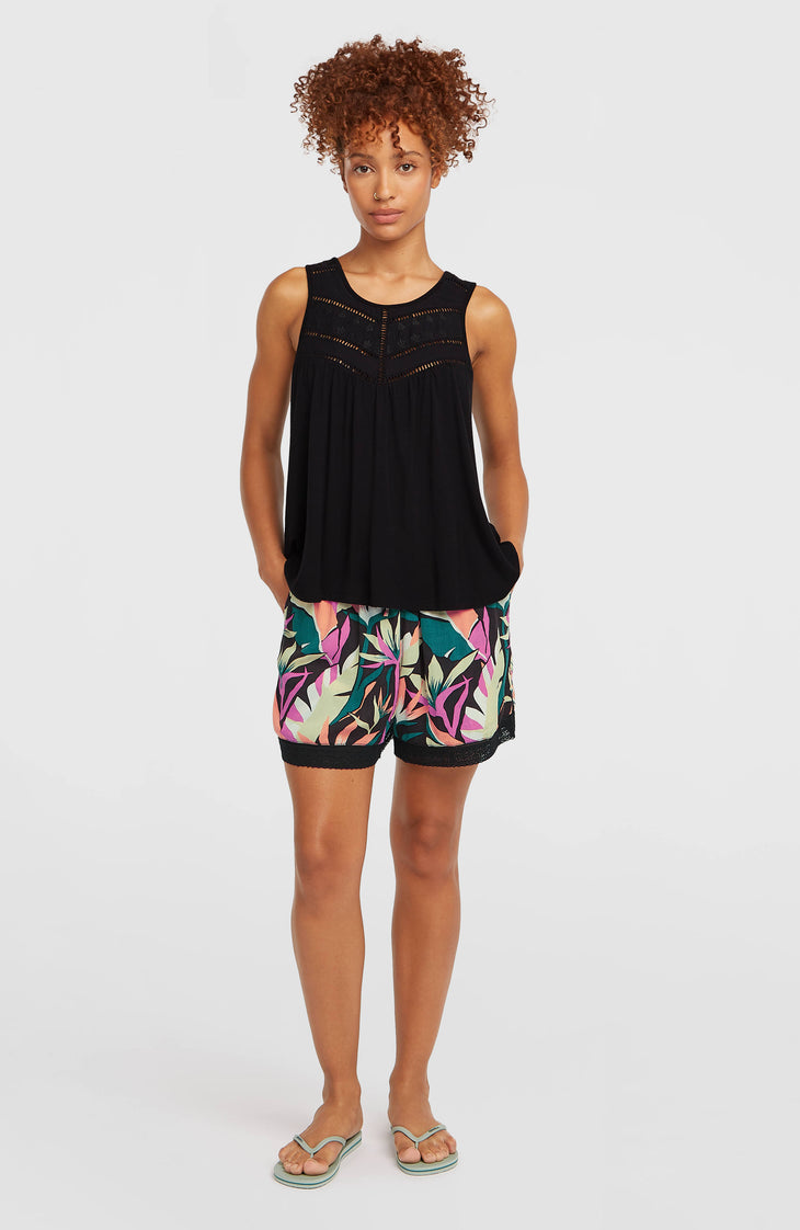 Essentials Tokeena short | Black Wmns Tropicana