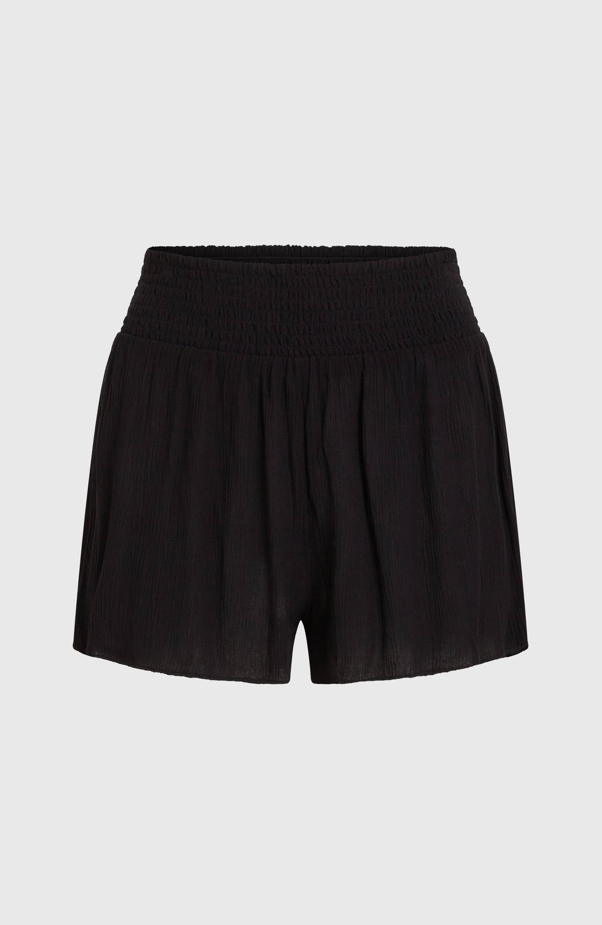 Johnny Smocked Waist short | Black Out