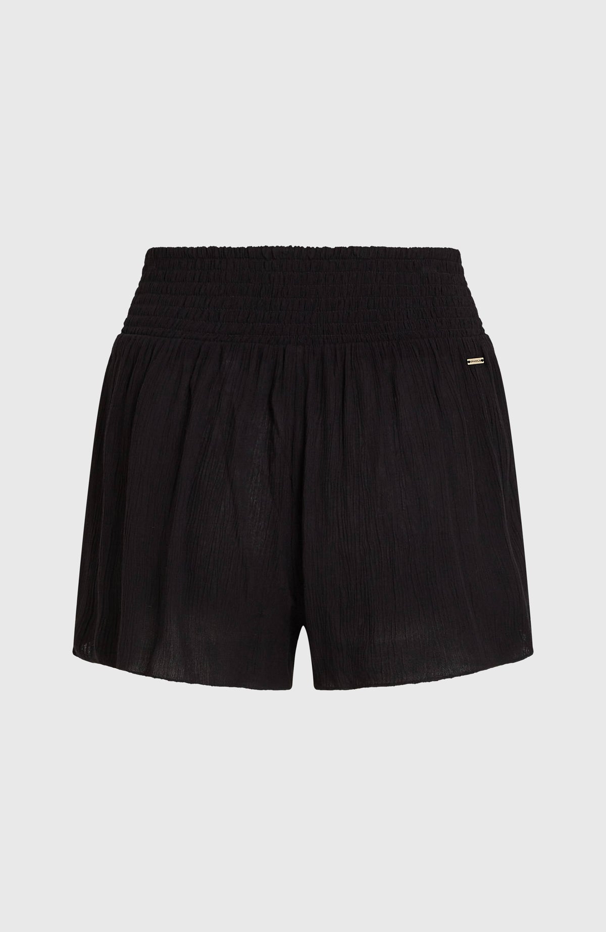 Johnny Smocked Waist short | Black Out