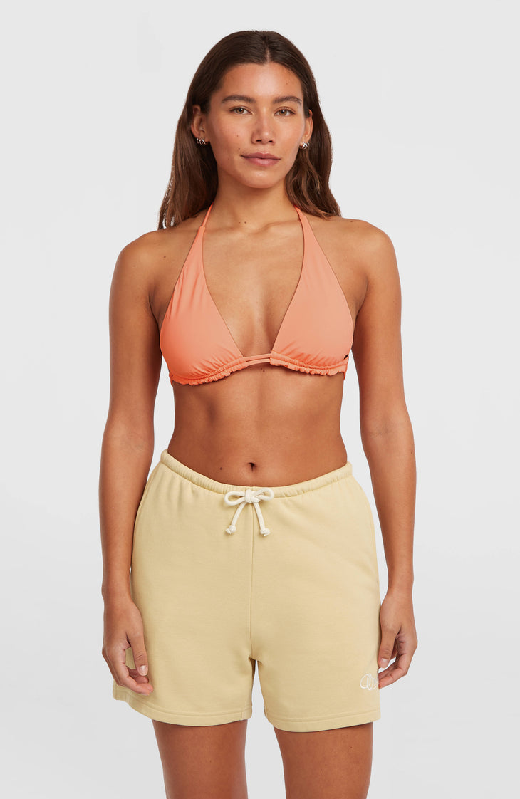 Essentials Script sweatshort | Cocoa Sand