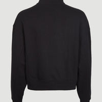 Sweater Cove met halve rits | Black Out