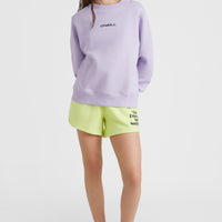 Future Surf Crew Sweatshirt | Purple Rose