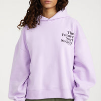 Hoodie Future Surf Society | Purple Rose