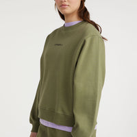 Sweater Future Surf Society Crew | Deep Lichen Green