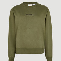 Sweater Future Surf Society Crew | Deep Lichen Green