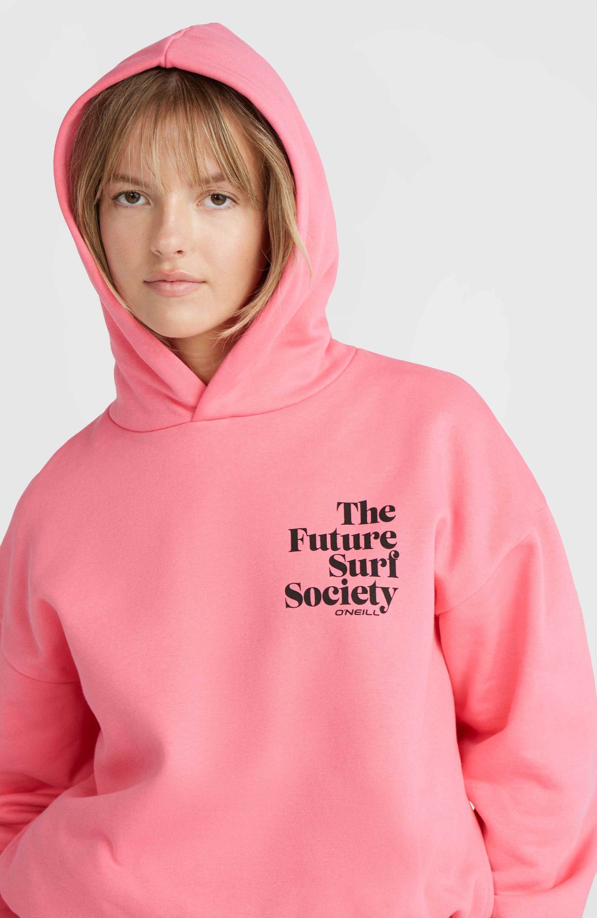 Future Surf Society hoodie | Perfectly Pink