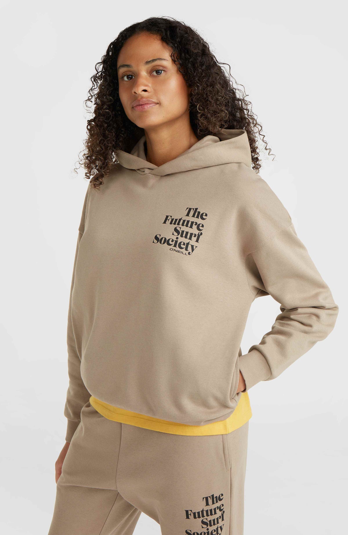 Future Surf Society hoodie | Pumpkin Smoke