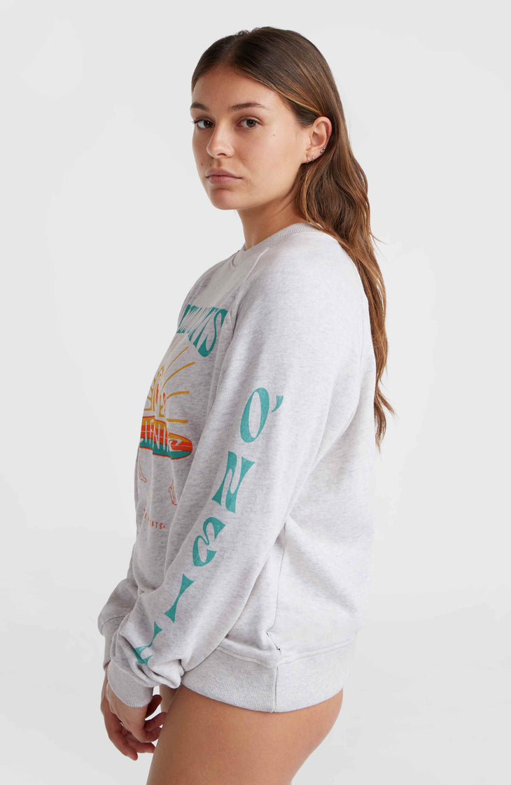 O'Neill Beach Vintage Crew sweater | White Melange