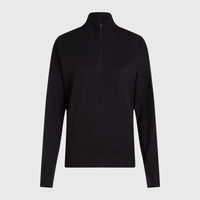 Sweater met halve rits | Black Out