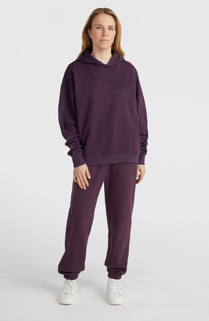 Future Surf Society hoodie | Aubergine