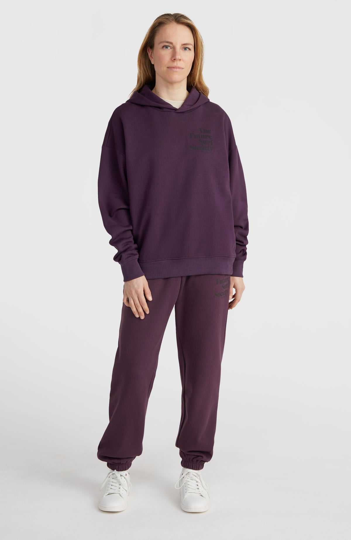 Future Surf Society hoodie | Aubergine
