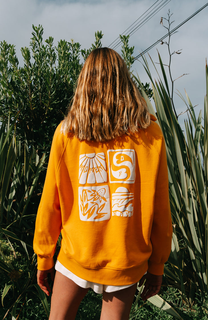 Women of the Wave hoodie | Golden Honey