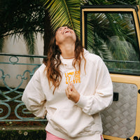 Women of the Wave hoodie | Dusty Vanilla