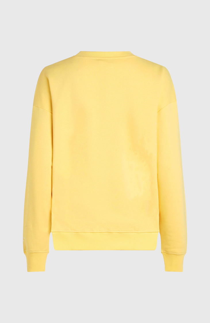Future Surf Crew sweater | Tender Buttercup