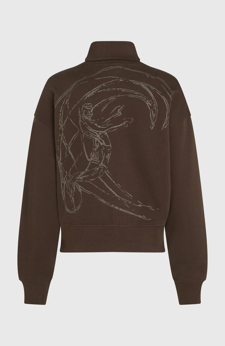 O'Riginals sweater met hoge hals | Coffee Bean