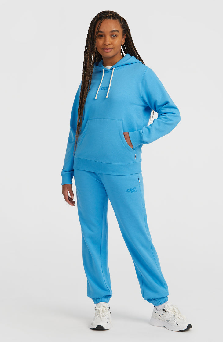 Essentials Script hoodie | Blue Poppy