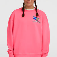 FWC'Play Crew sweater | Skater Pink
