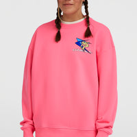 FWC'Play Crew sweater | Skater Pink