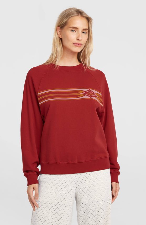 O'Riginals Crewneck sweater | Midnight Poppy