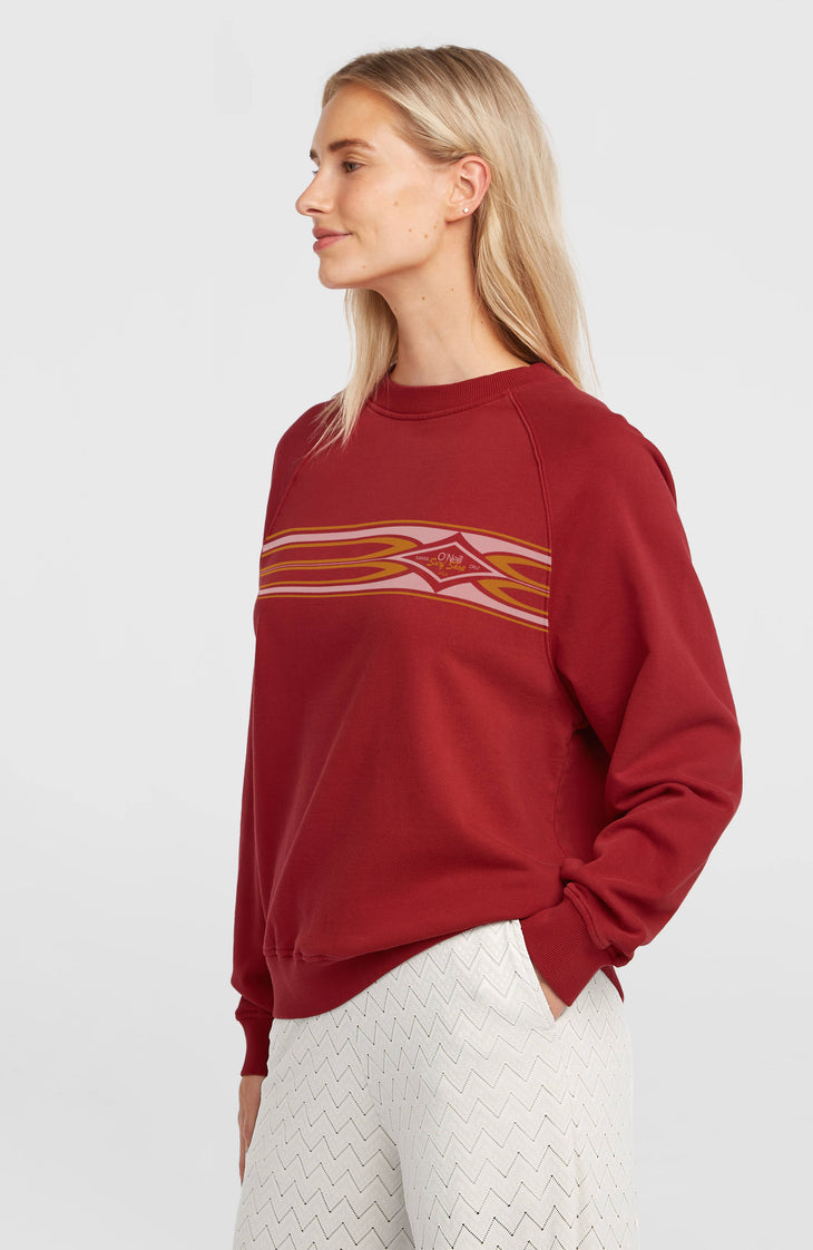 O'Riginals Crewneck sweater | Midnight Poppy