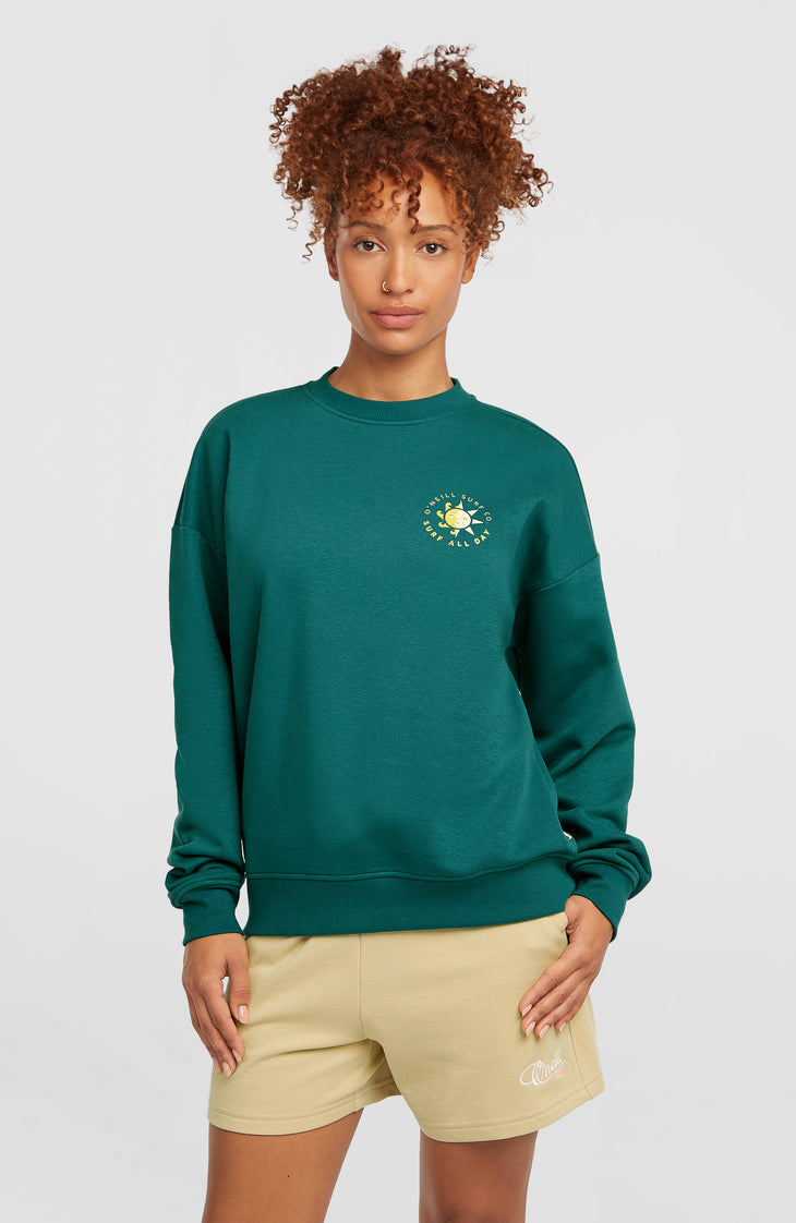 Summer Musthave Crewneck sweater | Botanical Heat