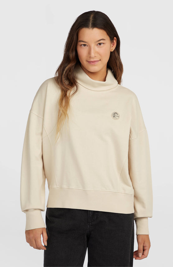 O'Riginals sweater met hoge hals | Linen White