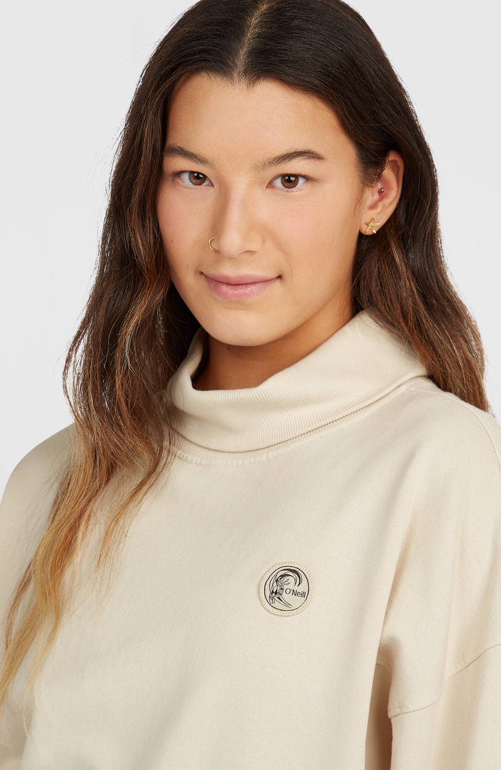 O'Riginals sweater met hoge hals | Linen White