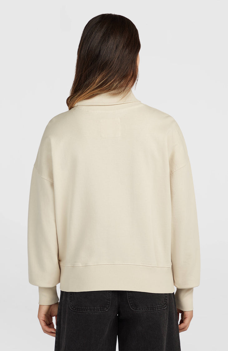 O'Riginals sweater met hoge hals | Linen White