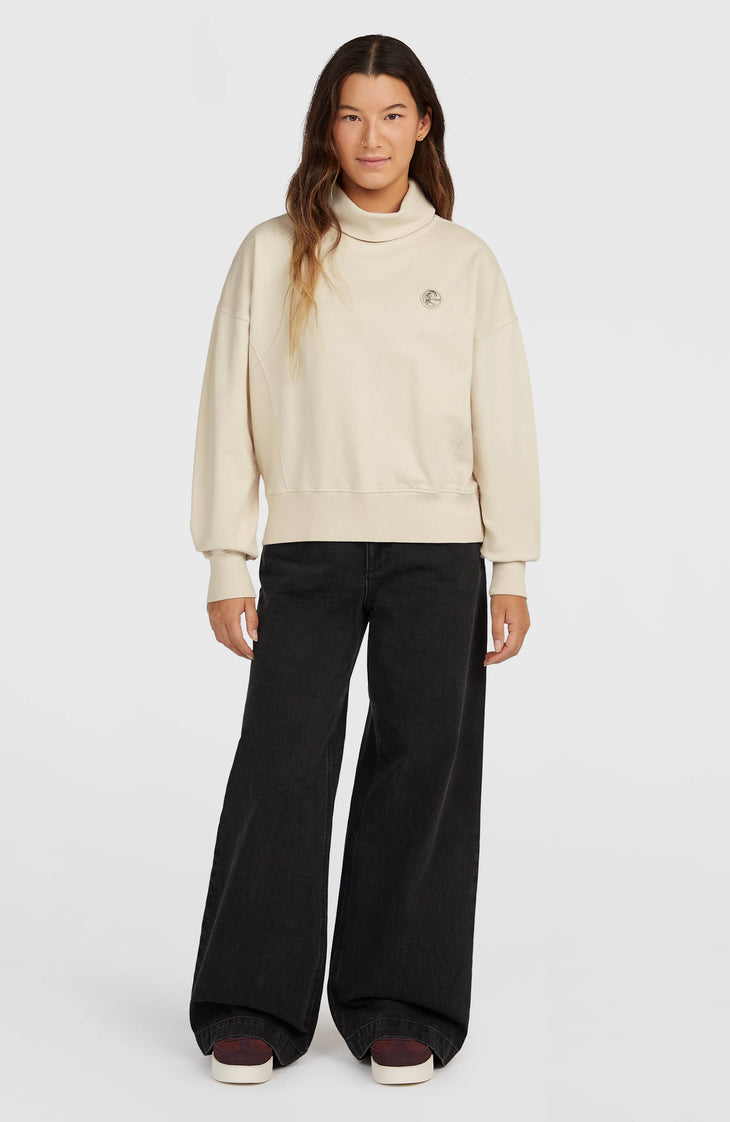 O'Riginals sweater met hoge hals | Linen White