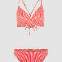 Baay - Maoi Bralette Bikiniset | Red Simple Stripe