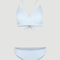 Baay - Maoi Bralette Bikiniset | Blue Simple Stripe
