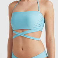 Bikini Jen - Maoi Bandeau | Blue Topaz