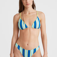 Bikini Drift Rockley Revo Triangle | Blue Towel Stripe