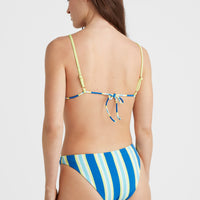 Bikini Drift Rockley Revo Triangle | Blue Towel Stripe