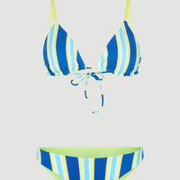 Bikini Drift Rockley Revo Triangle | Blue Towel Stripe