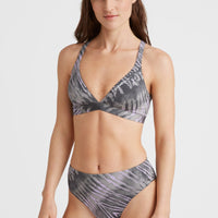 Hyperfreak Women Of The Wave Longline Triangelbikiniset | Grey Tie Dye