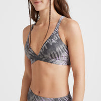 Hyperfreak Women Of The Wave Longline Triangelbikiniset | Grey Tie Dye