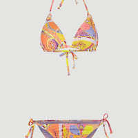 Bikini Capri - Bondey Triangle | Yellow Scarf Print