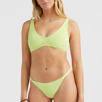 Bikini Terry Lucia Longline Triangle | Sunny Lime